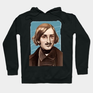 Russian Novelist Nikolai Gogol illustration Hoodie